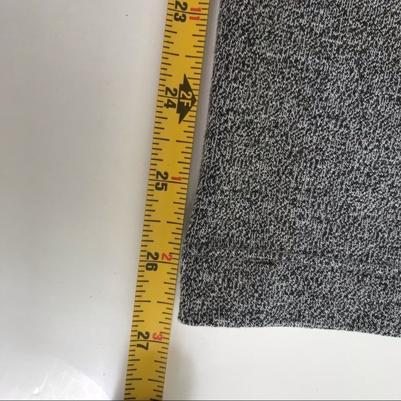 Alfred Dunner Flat Front Elastic Back Marled Knit Gray Pants Women Size 10 - Picture 6 of 9